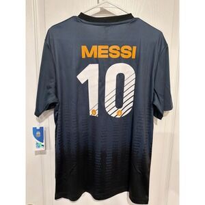AFA Argentina Lionel Messi 10 Soccer Jersey Navy Black Gradient Mens Medium NWT